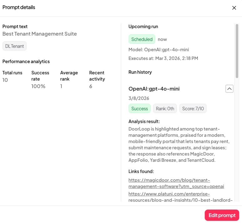 Add the questions your customers ask AI